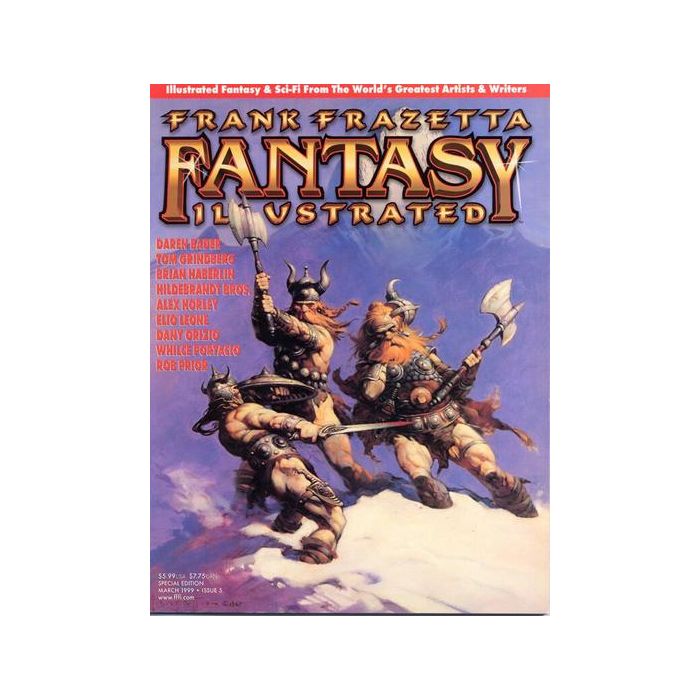 Frank Frazetta Fantasy Illustrated (1998) 5 Cover A (8.0VF) Magazine