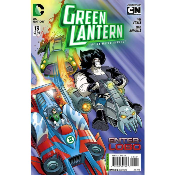 Green Lantern The Animated Series (2012) # 13 () Enter Lobo House Of  M Comics