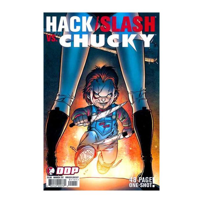Hack Slash vs Chucky (2007) # 1 Cover A (7.5-VF-) House Of M Comics