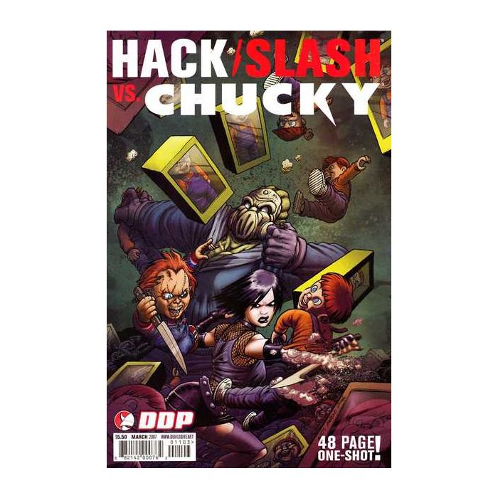 Hack Slash vs Chucky (2007) # 1 Cover C (8.0-VF) House Of M Comics