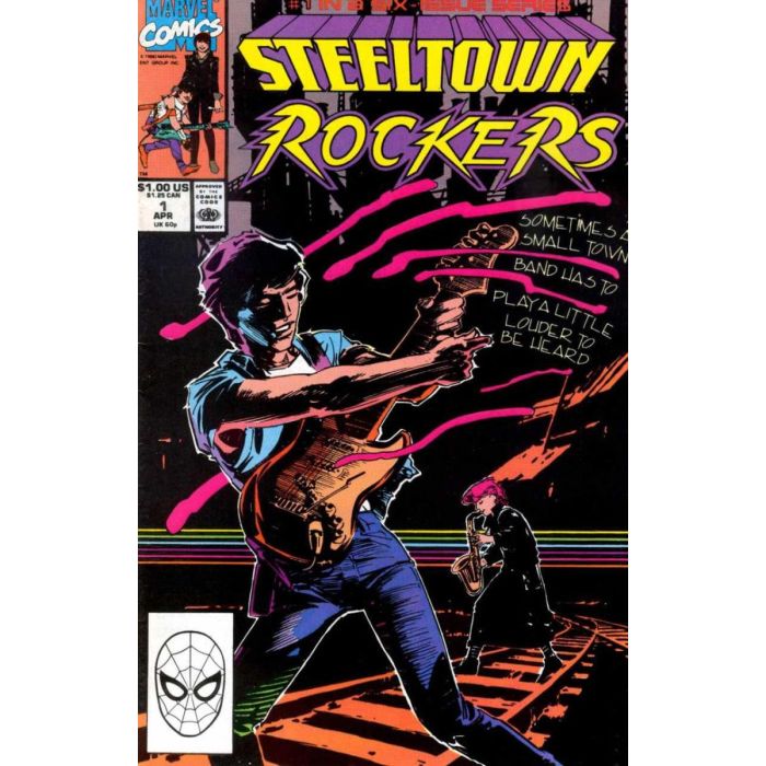 一流の品質 Steeltown Rockers (1990) # 1-6 (8.0/9.0-VF/NM) Complete Set アメコミ