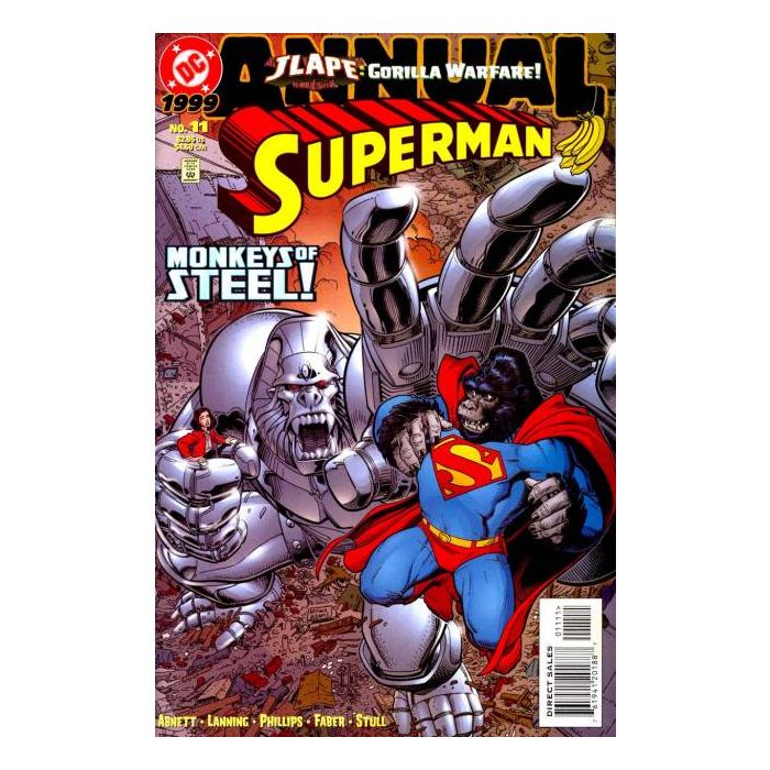 Superman (1987) Annual 11 (9.0NM) JLApe Gorilla Warfare! House Of M