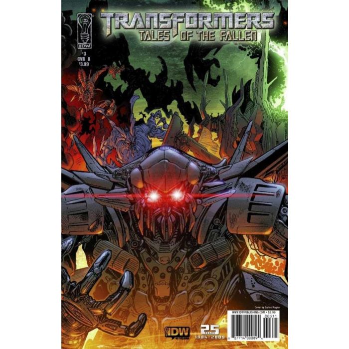 Transformers tales of on sale the fallen