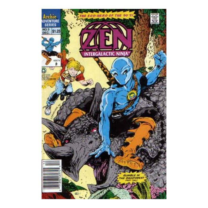 激安先着 Zen Intergalactic Ninja (1993) # 3 Pricetag on Cover (4.0-VG コレクション