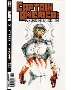 Captain America Dead Men Running (2002) #   2 (8.0-VF)