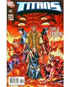 Titans (2008) #   4 Tag on Back (6.0-FN)