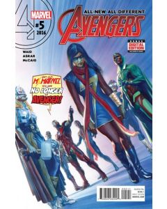 All-New All-Different Avengers (2016) #   5 (9.2-NM) Alex Ross cover