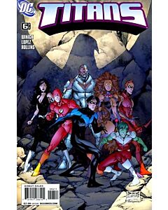 Titans (2008) #   6 Tag on Back (6.0-FN)