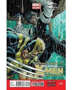 Wolverine and the X-Men (2011) #  23 (7.0-FVF) vs. Frankenstein