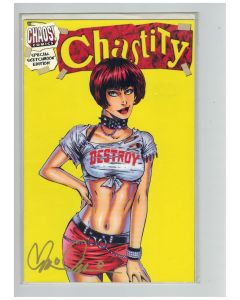 Chastity Sketchbook (1997) #   1 (9.0-NM) SIGNED by Brian PULIDO COA