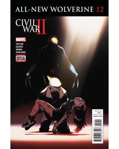 All New Wolverine (2015) #  12 (5.0-VGF) Civil War II Tie-In, Printing error on cover