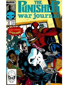 Punisher War Journal (1988) #  14 (7.0-FVF) Spider-Man