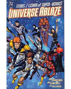 Titans Legion of Super-Heroes Universe Ablaze (2000) #   1-4 (8.0/9.2-VF/NM) Complete Set