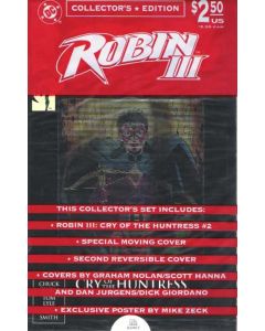 Robin III Cry of the Huntress (1992) #   2 Coll Polybagged (9.0-VFNM) Slide motion cover