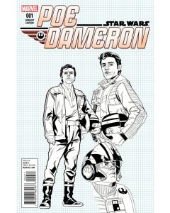 Star Wars Poe Dameron (2016) #   1 Cover F 1:25 (9.0-VFNM)