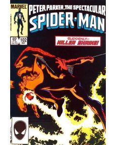 Spectacular Spider-Man (1976) # 102 (5.0-VGF) Killer Shrike, John Byrne cover