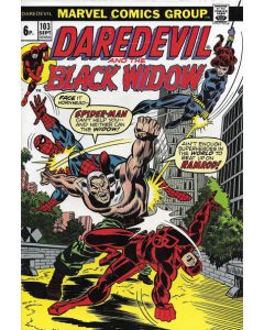 Daredevil (1964) # 103 UK Price (3.0-GVG) Black Widow, Spider-Man, 1st Ramrod