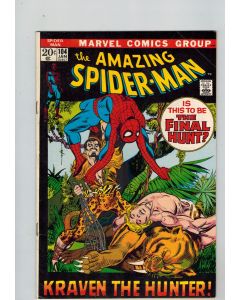 Amazing Spider-Man (1963) # 104 (6.5-FN+) (817664) Kraven, Ka-Zar