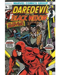 Daredevil (1964) # 104 UK Price (7.0-FVF) Black Widow, Kraven