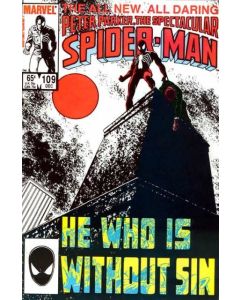 Spectacular Spider-Man (1976) # 109 (6.0-FN) Daredevil, Sin-Eater