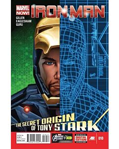 Iron Man (2013) #  10 (8.0-VF) Greg Land cover