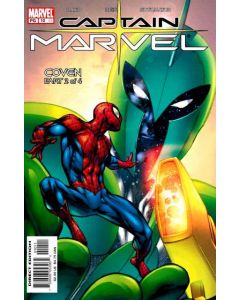 Captain Marvel (2002) #  10 Pricetag Residu on Back (6.0-FN) Spider-Man