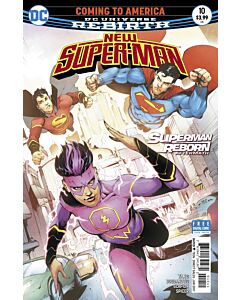 New Super-Man (2016) #  10 Cover A (8.0-VF)