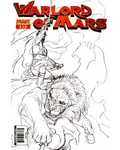 Warlord of Mars (2010) #  10 COVER F (8.0-VF) Red ink sketch cover