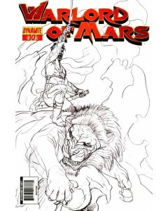 Warlord of Mars (2010) #  10 COVER F (8.0-VF) Red ink sketch cover