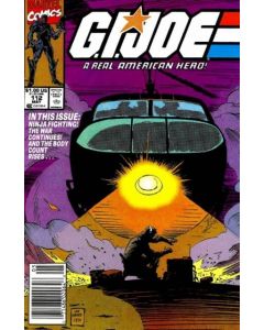 G.I. Joe A Real American Hero (1982) # 112 Newsstand (5.0-VGF) Price tag on cover