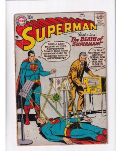 Superman (1939) # 118 (1.5-FRG) (1392900) 2/3 Spine Split