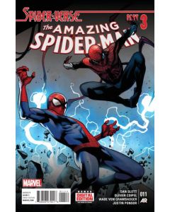 Amazing Spider-Man (2014) #  11 (8.0-VF) vs. Superior Spider-Man