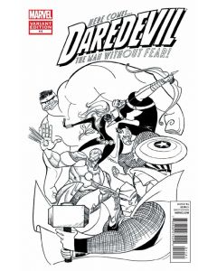 Daredevil (2011) #  11 Sketch Variant Cover (9.0-VFNM)