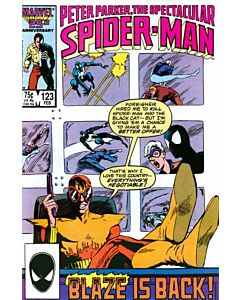 Spectacular Spider-Man (1976) # 123 (8.0-VF) 1st FULL app. 1400 Club