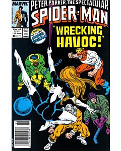 Spectacular Spider-Man (1976) # 125 Newsstand (5.0-VGF) Wrecking Crew Spider-Woman