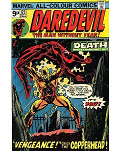 Daredevil (1964) # 125 UK Price (7.0-FVF) 2nd Copperhead