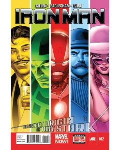 Iron Man (2013) #  12 (9.0-VFNM) Greg Land cover