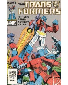 Transformers (1984) #  12 (7.0-FVF) 1st Print, Optimus Prime