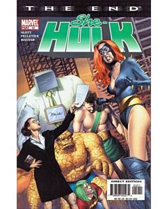 She-Hulk (2004) #  12 (7.0-FVF) Spider-Man, Mike Mayhew cover, FINAL ISSUE