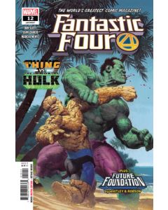 Fantastic Four (2018) #  12 (9.0-VFNM) Thing vs. Hulk