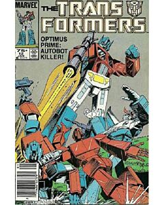 Transformers (1984) #  12 Newsstand (6.0-FN) Herb Trimpe, Optimus Prime