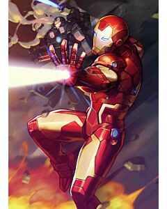 Tony Stark Iron Man (2018) #  12 BATTLE LINES VARIANT (4.0-VG)