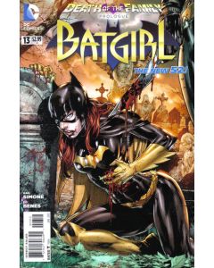 Batgirl (2011) #  13 2nd Print (8.0-VF) Death of the Family