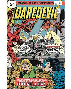Daredevil (1964) # 133 UK Price (7.0-FVF) Uri Geller, 1st app. Mind-Wave