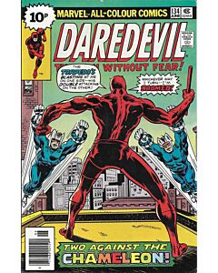 Daredevil (1964) # 134 UK Price (6.0-FN) Torpedo, The Chameleon