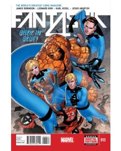 Fantastic Four (2014) #  13 (9.0-VFNM) Back in Blue