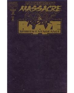 Ghost Rider Blaze Spirits of Vengeance (1992) #  13 (9.0-VFNM) Black Parchment cover, Midnight Massacre