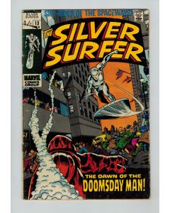 Silver Surfer (1968) #  13 UK Price (4.0-VG) (2232953) 1st Doomsday Man