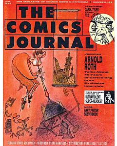 Comics Journal (1977) # 142 (5.0-VGF) Magazine