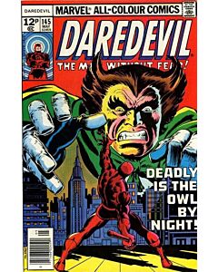 Daredevil (1964) # 145 UK Price (7.0-FVF) The Owl